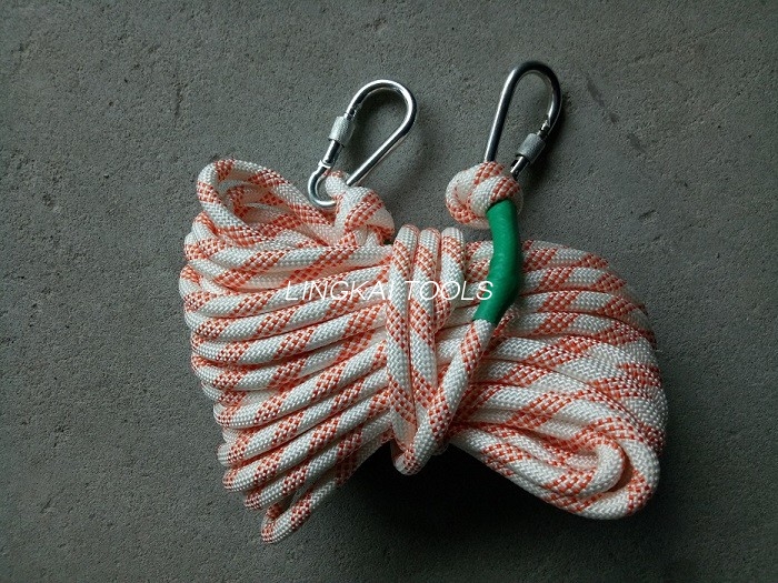 High Strength Double Braided Nylon Rope In Power Transmission Line Conductor Stringing