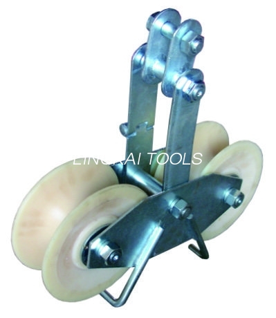 Special Customized Tandem Stringing Pulleys For Two Or Three Conductor Lines