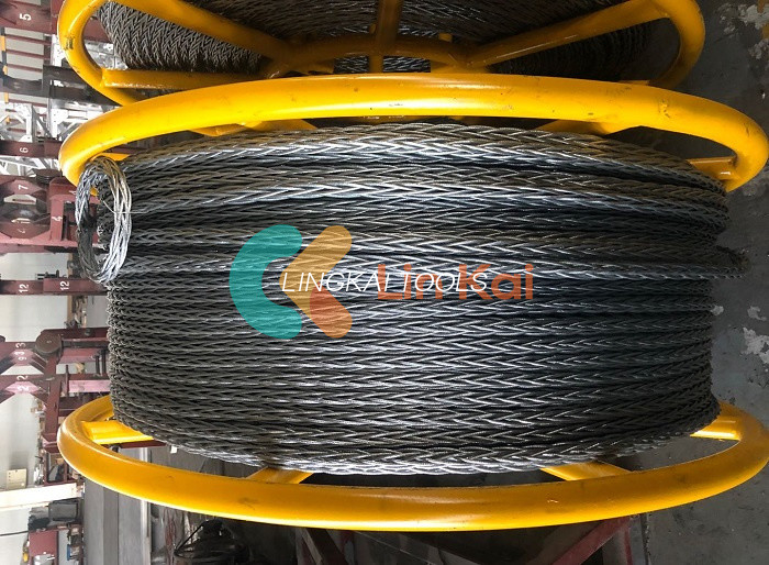 Strong 12 X 19s Anti Twist Steel Wire Rope For Pulling Conductor ISO 9001 Certified