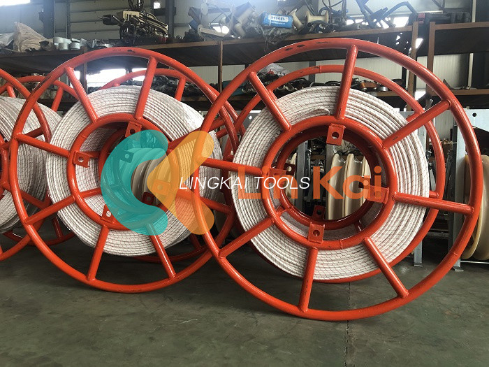 12 Strands Nylon Rope For Pulling Conductors Or OPGW On Hot Transmission Line