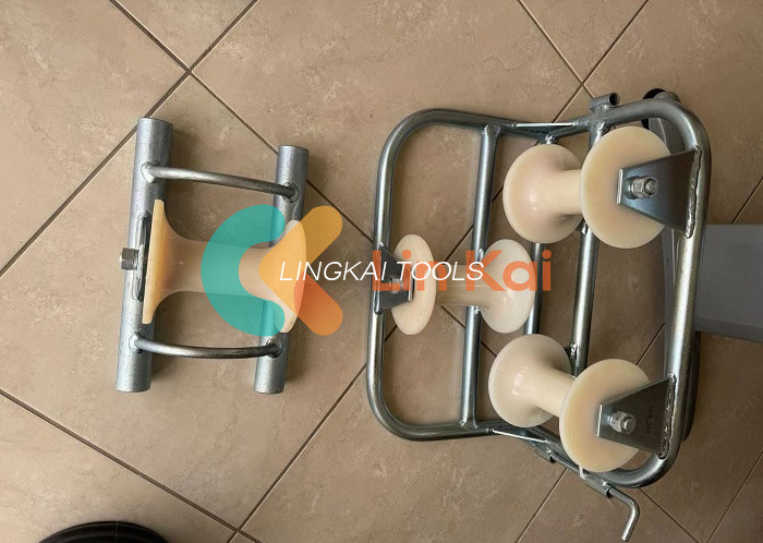 Customized Diameter 120* 200mm Max Corner Ground Roller For 10kn 20kn Load