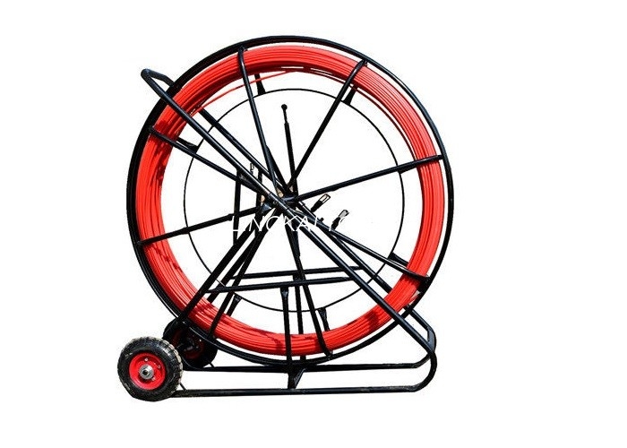 13 Mm Diameter Traceable Fiberglass Cable Duct Rodder For Power Engineering