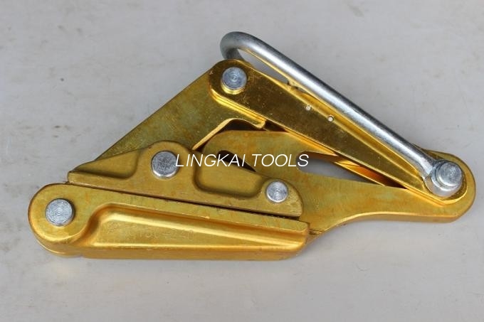 Insulated Wire Rope Transmission Line Stringing Tools Self Grip For PVC Cable
