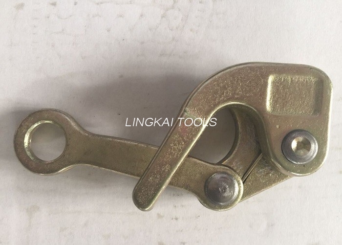 10KN Single Cam Earthwire Grip For Stranded Wire GJ25 -50 Come Along Clamp