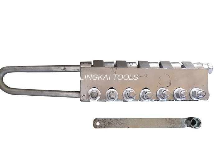 150KN Bolt Type Overhead Line Tools And Equipment , Wire Rope Grips For OPGW
