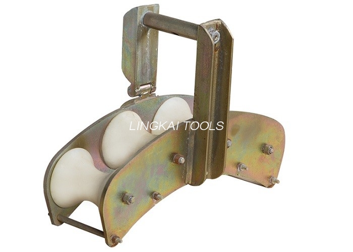 R570 Mm Optical Fiber Cable Tools Four Wheels Structure OPGW Stringing Block