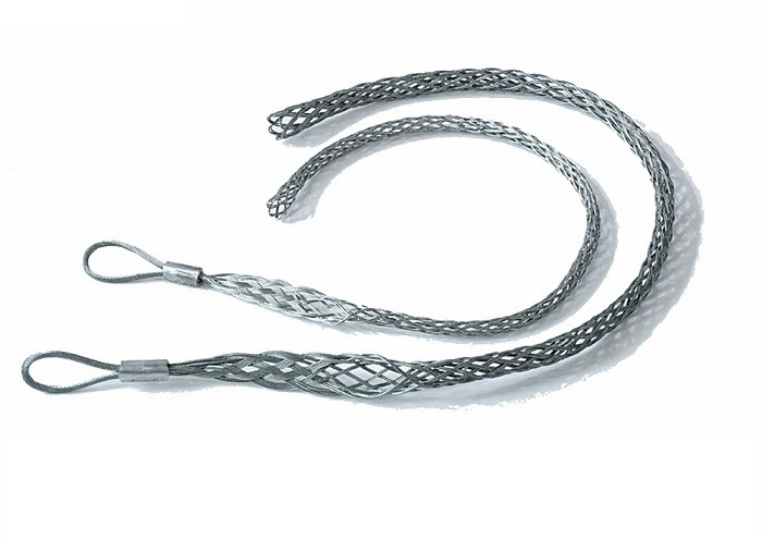 Gloss Cable Pulling Accessories Wire Rope Pulling Grip For Communication Lines