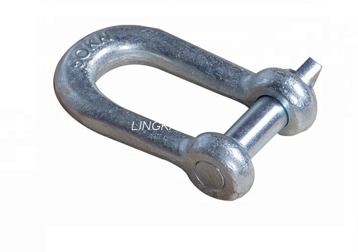 GXK Forged Alloy Screw Pin Shackle High Strength Tackle For Anchor Chain