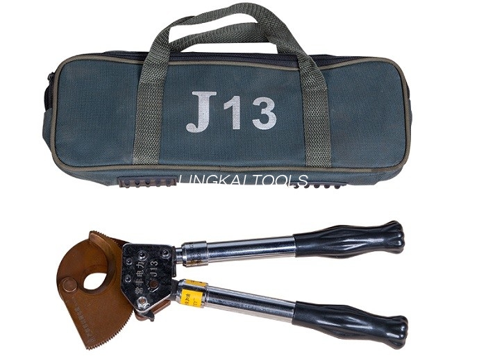 J13 Manual Ratchet Cable Cutters Power Construction Tools For Cutting ACSR