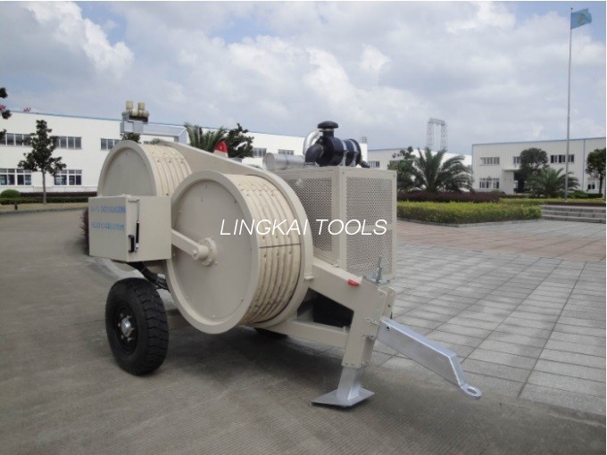 White Hydraulic Puller Tensioner To Stringing One Or Two Bundle Conductor