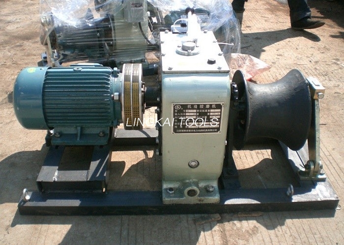 JJM5-D 5 Ton Cable Winch Puller Electric Hoisting Used In Power Transmission