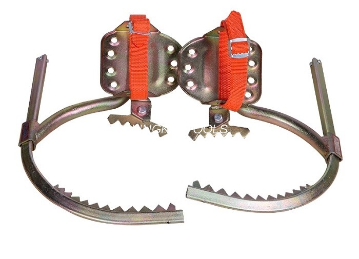 Aluminum Alloy Concrete Pole Climbing Irons For 6 - 8 M Climbing Wire Pole