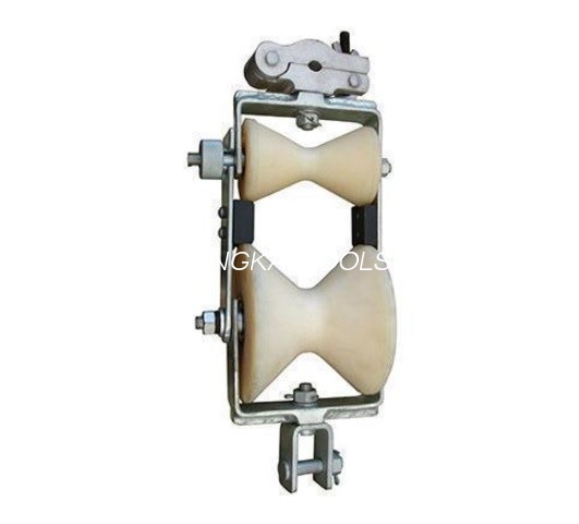 SH2 - OPGW1 Optical Fiber Cable Tools Fiber Cable Double Pulley Nylon Material