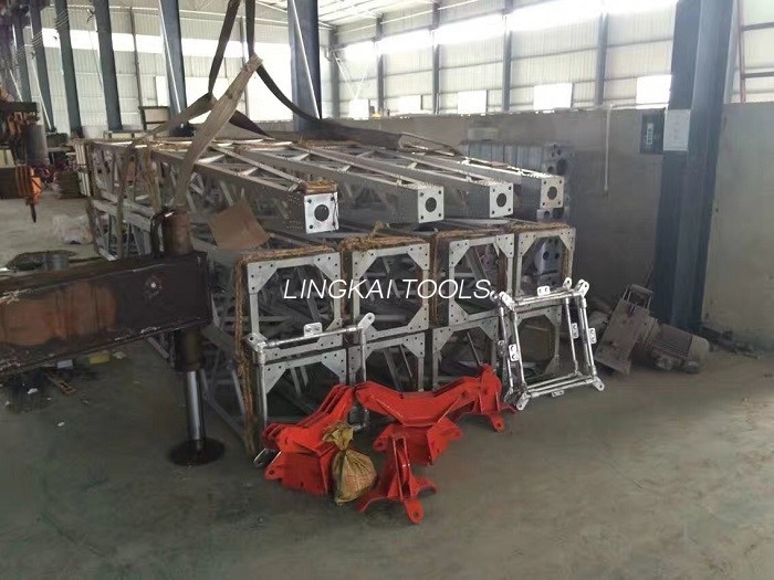 Tower Erection Tools Overhead Power Wires Working Platforms Gin Pole