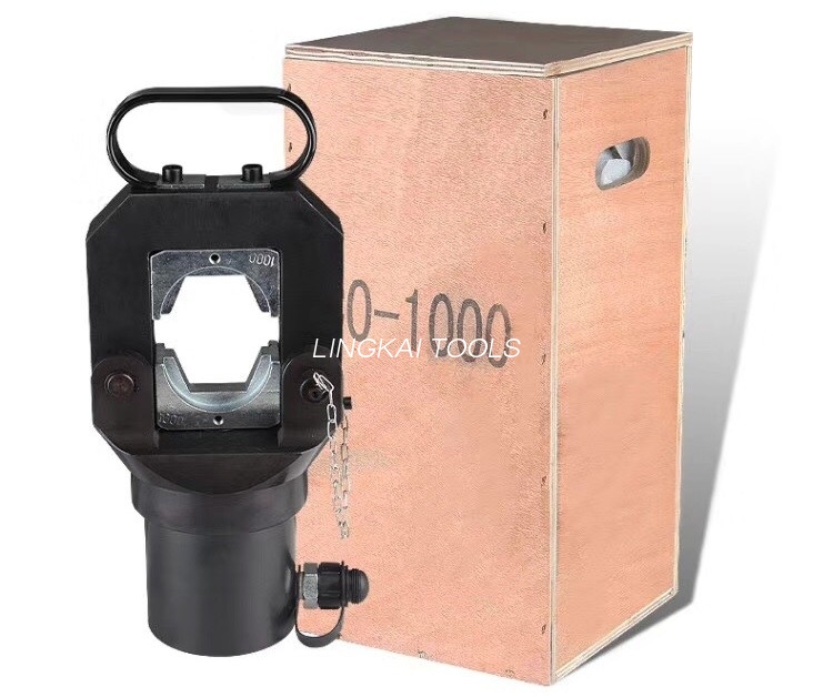 CO-1000 Hydraulic Compressor Tower Safety Equipment 55T Hexagon Crimping Range 400-1000mm2