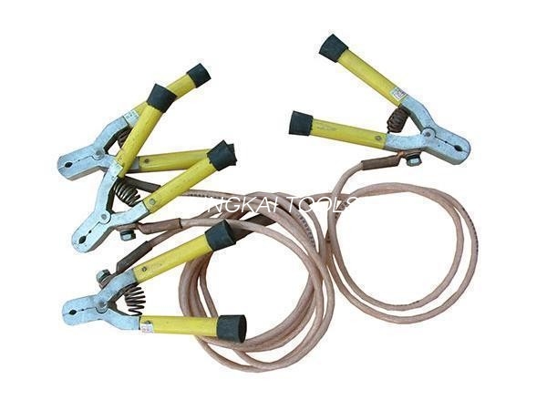 Safety Tower Erection Tools Three Phase Portable Personal Grounding Wire