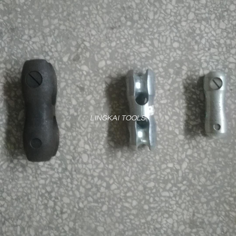 Rated Load 30kN Transmission Line Stringing Tools 8 - Shape Bend Resistant Connector