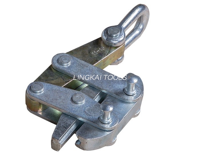 11-15mm Steel Rope Basic Construction Tools Anti Twist Steel Rope Gripper 50KN