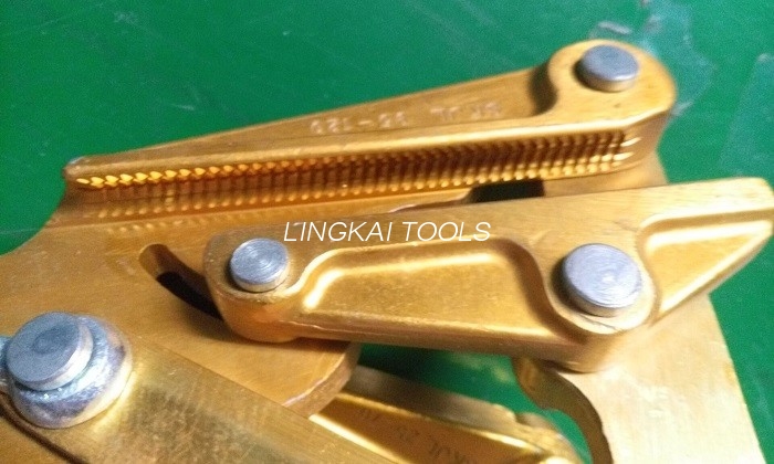 10KN Basic Construction Tools Insulated Conductor Gripper SKJL Come Along Clamp