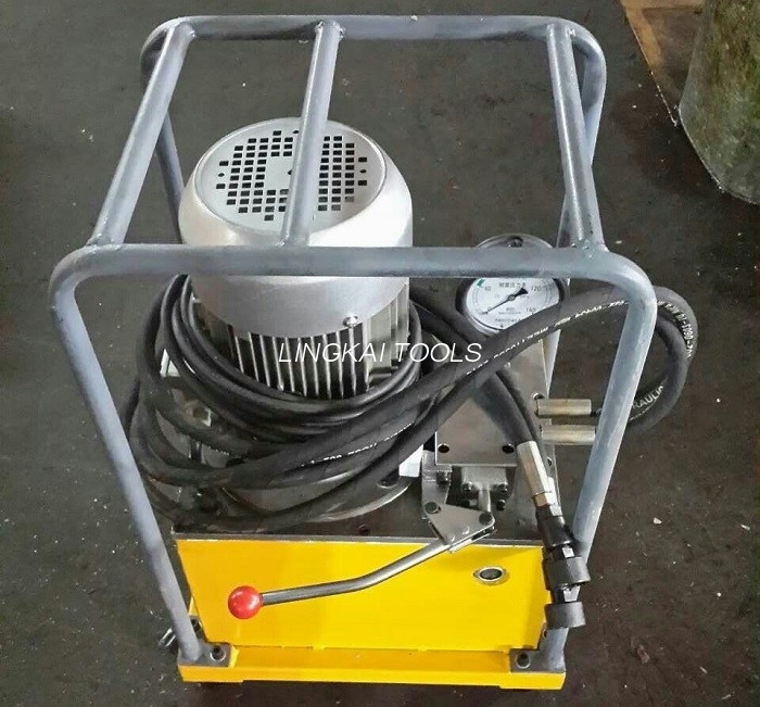 3.0 KW 80Mpa Hydraulic Crimping Tool Double Speed Electric Hydraulic Pump