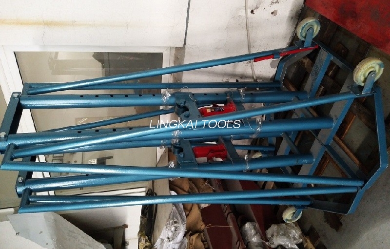 5 Ton / 10 Ton Professional Wire Reel Stand High Performace Hydraulic Cable Drum Stand