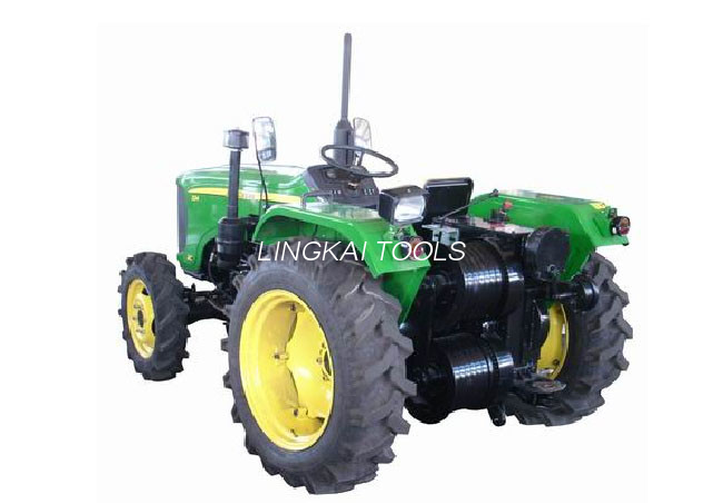 Tractor Cable Winch Puller Model 304 40KN Two Wheel Tractor Pulling Machine