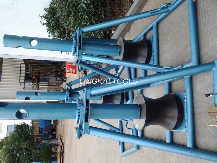 5 Ton Manual Turned Winch Pulling Wire Rope In Power Line Construction