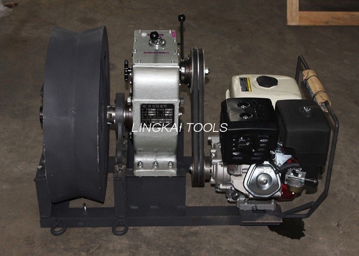 Capacity 50KN Milling Gasoline Powered Winch Petrol Engine For Pulling Hoisting