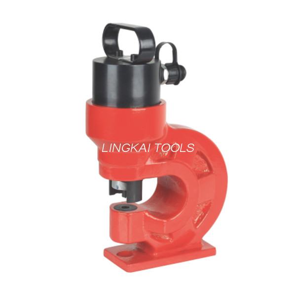 Output 30 Ton Hydraulic Metal Hole Punch 95mm Throat Diameter High Performance