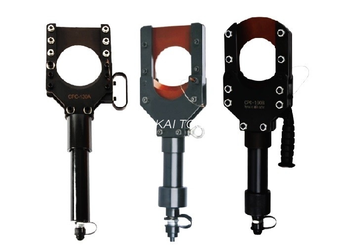 Lightweight Length Hydraulic Wire Crimper Max Cutting 100mm Armored Cu / Al Cable