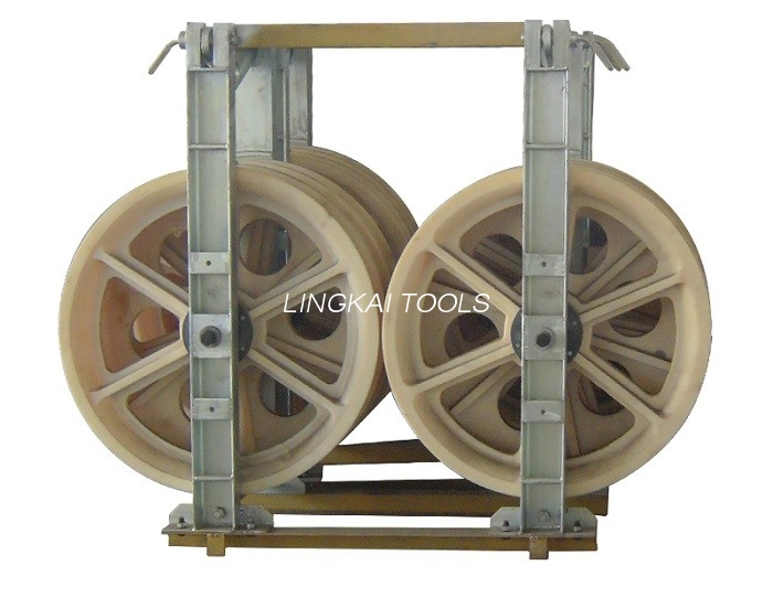 Three Nylon Conductor Transmission Line Stringing Tools Customized Bundled Stringing Block