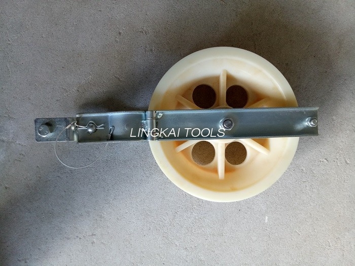 Single Wheel Conductor Cable Transmission Stringing Blocks Pulling Pulley Equipment Accessories