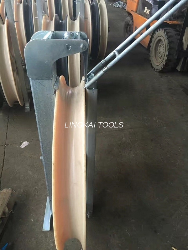 Large Diameter Construction Galvanized Conductor Stringing Blocks