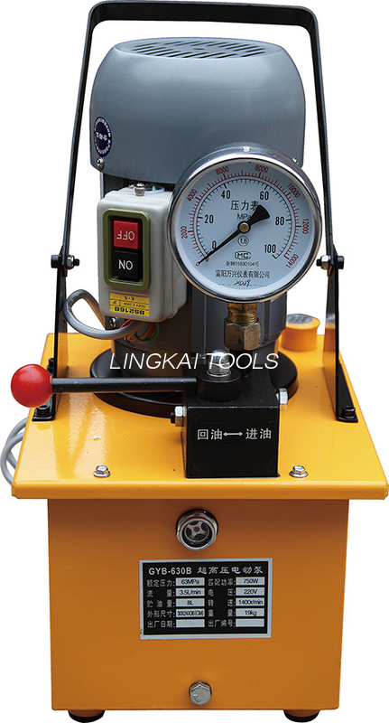 Double Stage 3.0kw Hydraulic Crimping Tool Electric Powered Pump