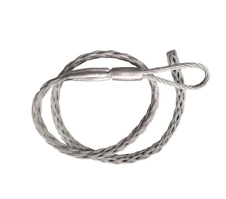 Two Head Type Temporary Mesh Sock Joints Connect Tools For Power Line Construction