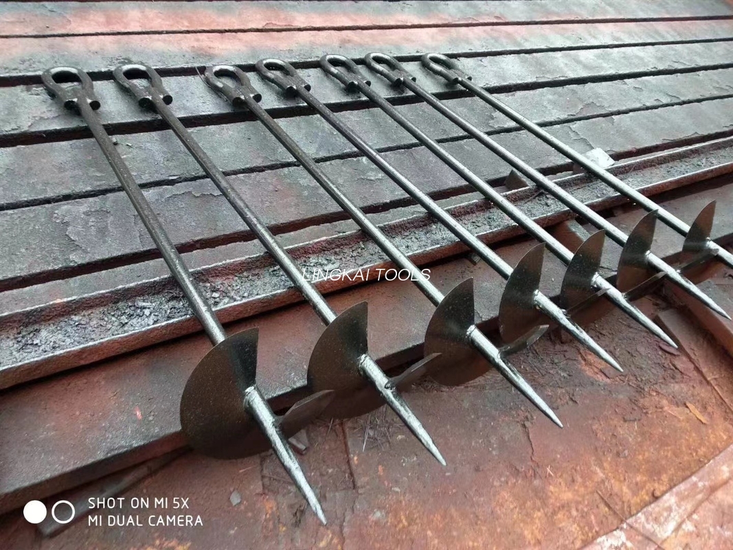 Earth Or Ground Anchor For Power Line Construction