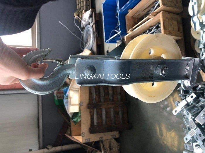 Sitting And Hanging Type Dual-Use Conductor Wire Rope Pulley Stringing